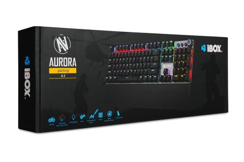Klawiatura Aurora K-3 Gaming mechaniczna IBOX