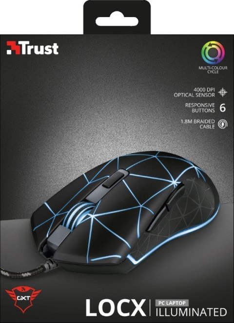 Mysz gamingowa GXT 133 Locx Trust