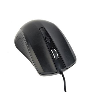 Mysz optyczna USB czarna Gembird