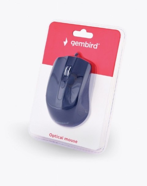 Mysz optyczna USB czarna Gembird