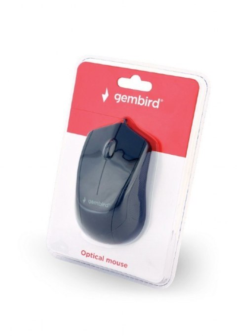 Mysz optyczna czarna Gembird