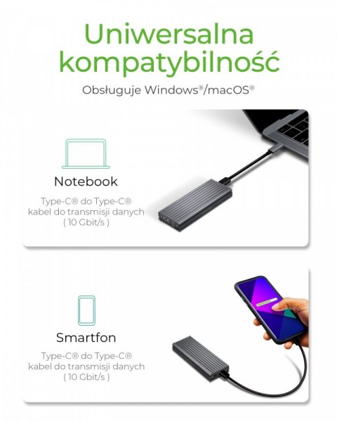 Obudowa IB-1817M-C31 M.2 NVMe SSD IcyBox Obudowa IB-1817M-C31 M.2 NVMe SSD IcyBox