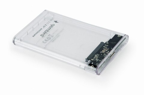 Obudowa zewnętrzna 2.5 USB 3.0 przezroczysta Gembird