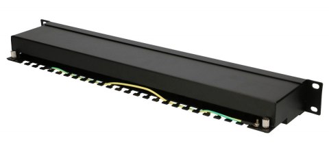 Patchpanel 24 porty CAT6 STP V2 Extralink Patchpanel 24 porty CAT6 STP V2 Extralink