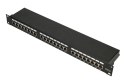 Patchpanel 24 porty CAT6 STP V2 Extralink