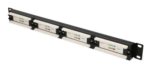 Patchpanel 24 porty CAT6 UTP V2 Extralink Patchpanel 24 porty CAT6 UTP V2 Extralink