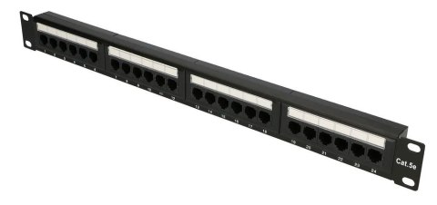 Patchpanel CAT5E UTP V2 24 porty Extralink Patchpanel CAT5E UTP V2 24 porty Extralink