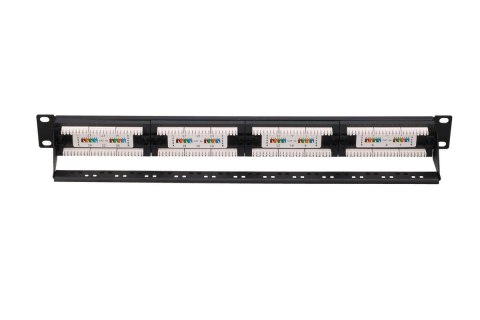 Patchpanel CAT5E UTP V2 24 porty Extralink Patchpanel CAT5E UTP V2 24 porty Extralink