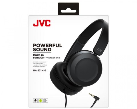 Słuchawki HA-S31M czarne JVC