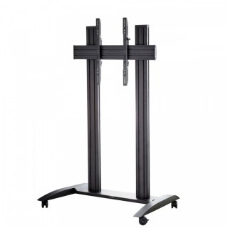 TRV200 Wózek wideokonferencyjny do monitorów 75-86 cali VESA 100×100 - 900×600 120KG 480-1770 mm Edbak