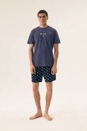 Piżama Męska Model Sake 42606 Dark Blue - Henderson