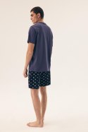 Piżama Męska Model Sake 42606 Dark Blue - Henderson