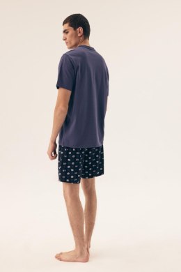Piżama Męska Model Sake 42606 Dark Blue - Henderson