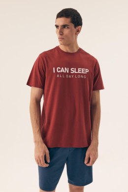 Piżama Męska Model Sleeper 42614-33X Red/Blue - Henderson