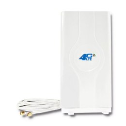 Antena 4G LTE dookólna | 2xSMA | 30dBi | Wewnętrzna Qoltec