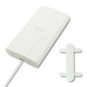 Antena 4G LTE dookólna | 2xSMA | 30dBi | Wewnętrzna Qoltec