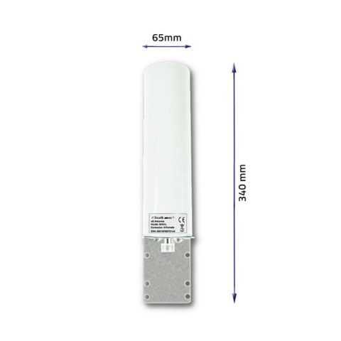 Antena 4G LTE dookólna | 30dBi | wewnętrzno-zewnętrzna Qoltec Antena 4G LTE dookólna | 30dBi | wewnętrzno-zewnętrzna Qoltec