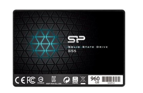 Dysk SSD SLIM S55 960GB 2,5 SATA3 500/450MB/s 7mm Silicon Power