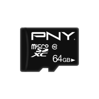 Karta MicroSDHC 64GB P-SDU64G10PPL-GE PNY