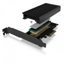 Karta PCIe z gniazdem M.2 M-Key dla jednego dysku SSD M.2 NVMe IB-PCI214M2-HSL IcyBox
