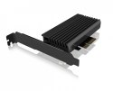 Karta PCIe z gniazdem M.2 M-Key dla jednego dysku SSD M.2 NVMe IB-PCI214M2-HSL IcyBox