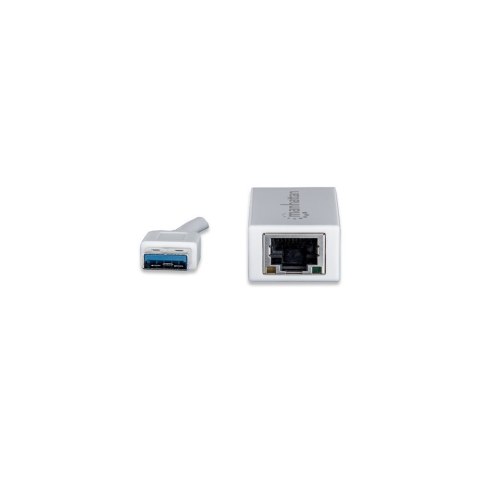 Karta sieciowa USB 2.0 10/100 Mb/s RJ45 Manhattan Karta sieciowa USB 2.0 10/100 Mb/s RJ45 Manhattan