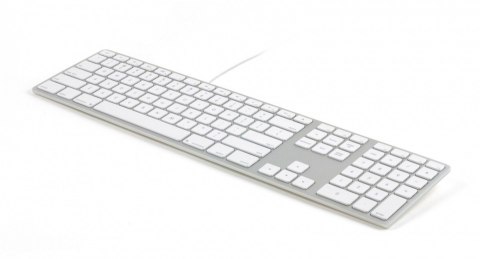 Klawiatura aluminiowa Mac Hub 2xUSB szara Matias Klawiatura aluminiowa Mac Hub 2xUSB szara Matias