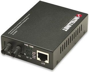 Konwerter 10/100Base-TX RJ45/1000Base-FX (MM ST) 2km 1310nm Intellinet