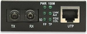 Konwerter 10/100Base-TX RJ45/1000Base-FX (MM ST) 2km 1310nm Intellinet