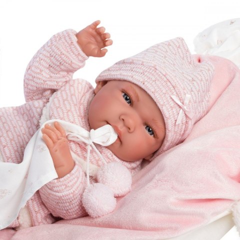 Lalka bobas Nica 40 cm na kocyku Llorens Lalka bobas Nica 40 cm na kocyku Llorens