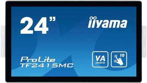Monitor 24 TF2415MC-B2 pojemnościowy 10PKT, pianka, HDMI, DP IIYAMA