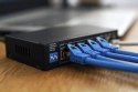 Przełącznik EUROS V2 6 portów POE SWITCH 4 porty 10-100MBPS POE + 2 porty UPLINK 802.3AF 60W Extralink