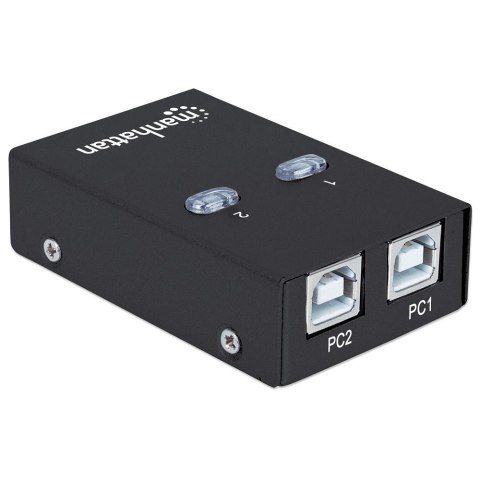Przełącznik automatyczny Hi-Speed USB 2.0 2 PC - 1 USB Manhattan Przełącznik automatyczny Hi-Speed USB 2.0 2 PC - 1 USB Manhattan