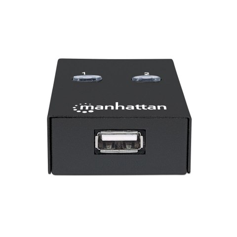 Przełącznik automatyczny Hi-Speed USB 2.0 2 PC - 1 USB Manhattan Przełącznik automatyczny Hi-Speed USB 2.0 2 PC - 1 USB Manhattan