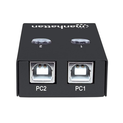 Przełącznik automatyczny Hi-Speed USB 2.0 2 PC - 1 USB Manhattan Przełącznik automatyczny Hi-Speed USB 2.0 2 PC - 1 USB Manhattan