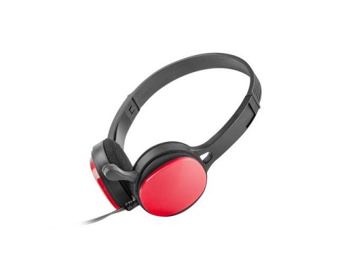 Słuchawki nauszne USL-1222 z mikrofonem czerwone UGo Słuchawki nauszne USL-1222 z mikrofonem czerwone UGo