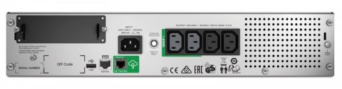 Zasilacz SmartUPS SMT750RMI2UC 750VA/500W 2U SmartConnect APC Zasilacz SmartUPS SMT750RMI2UC 750VA/500W 2U SmartConnect APC