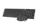 Zestaw 2 w 1 klawiatura + mysz Stingray US optyczna bezprzewodowa Natec