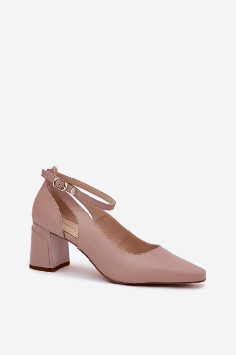 Czółenka Model Maciejka K6816-04 Beige - Step in style Czółenka Model Maciejka K6816-04 Beige - Step in style