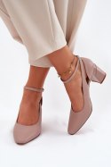 Czółenka Model Maciejka K6816-04 Beige - Step in style
