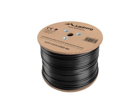 Kabel FTP Kat.5E CU 305 m drut outdoor Lanberg