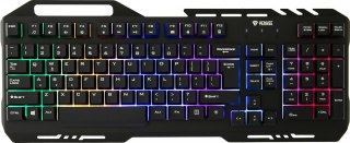 Klawiatura YKB 3200 Shadow metalowa, podświetlenie LED YENKEE