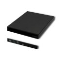 Obudowa/kieszeń na napęd optyczny CD/DVD SATA | USB2.0 | 9.5mm Qoltec