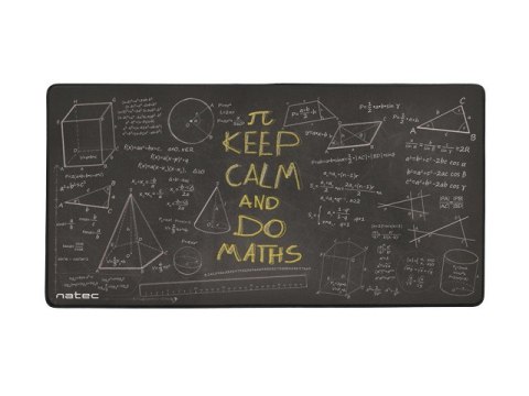 Podkładka pod mysz Maths Maxi 800x400mm Natec Podkładka pod mysz Maths Maxi 800x400mm Natec