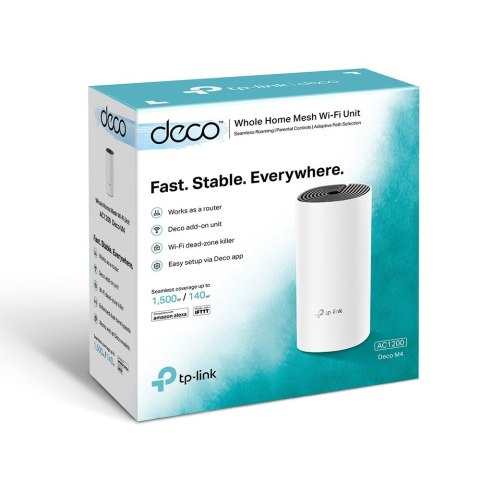 Router mesh Deco M4 AC1200 (1-pack) TP-LINK Router mesh Deco M4 AC1200 (1-pack) TP-LINK