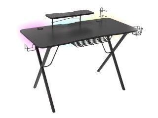 Biurko dla gracza gamingowe Genesis Holm 300 podświetlenie RGB Natec