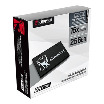 Dysk SSD KC600 SERIES 256GB SATA3 2.5' 550/500 MB/s Kingston