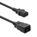 Kabel zasilający do UPS | C20/C13 | 1.2m Qoltec