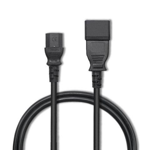 Kabel zasilający do UPS | C20/C13 | 1.2m Qoltec