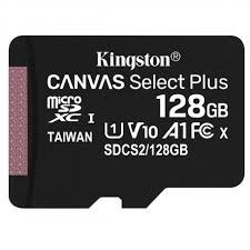 Karta pamięci microSD 128GB Canvas Select Plus 100MB/s Kingston